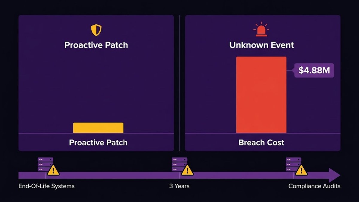 legacy system compliance cost growth and data breach cost benchmarks
