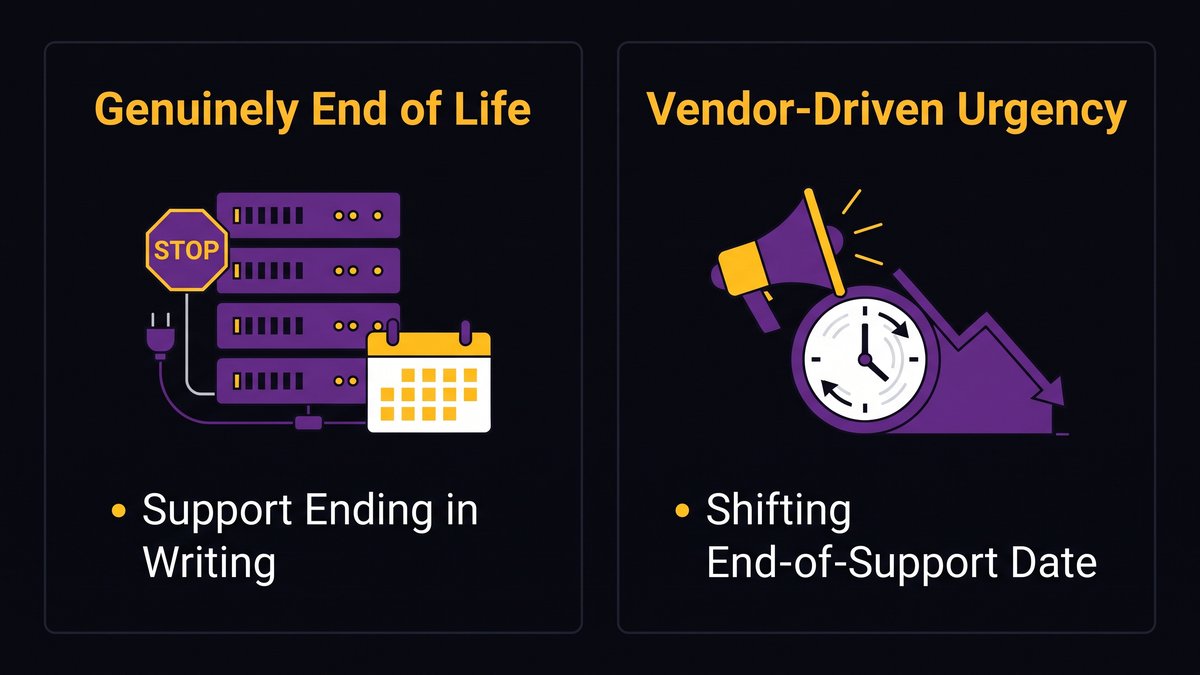 Replace versus modernize decision framework for a university SIS